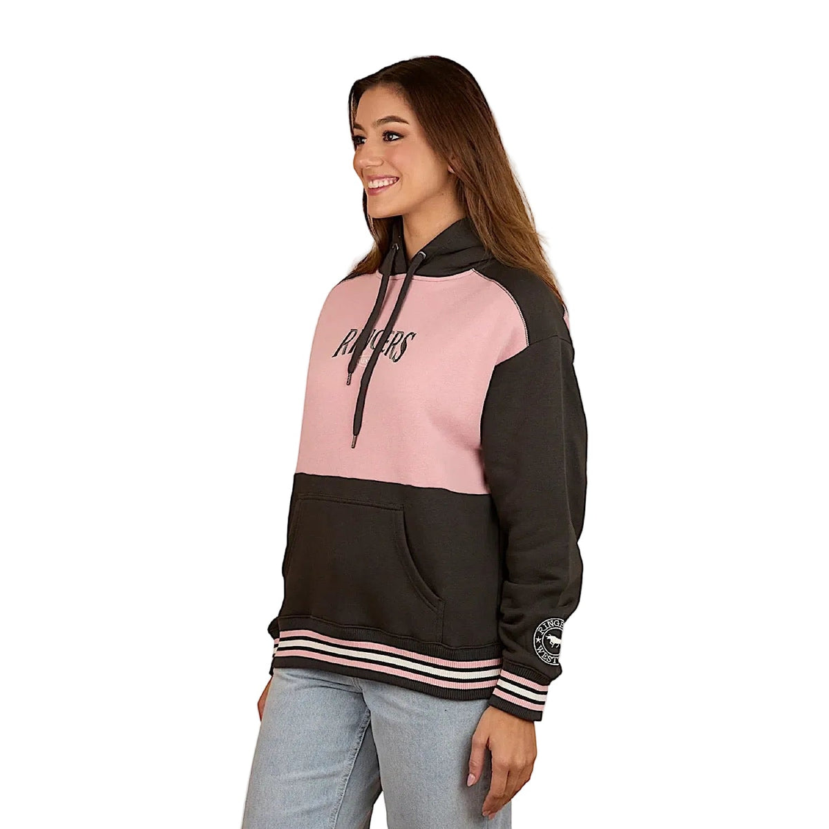 Ringers Western Women’s Aspley Pullover Hoodie - Charcoal