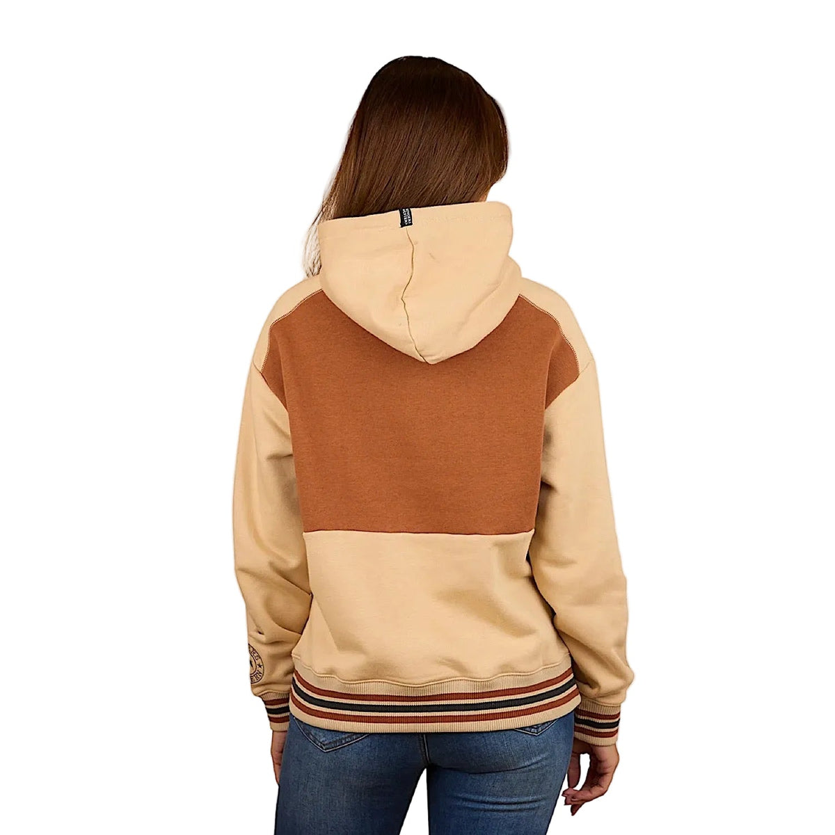Ringers Western Women’s Aspley Pullover Hoodie - Dark Sand