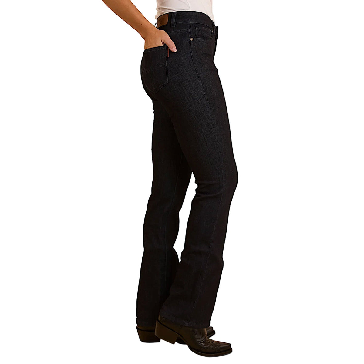 Ringers Western Women’s Athena Bootleg Jeans - Raw Denim