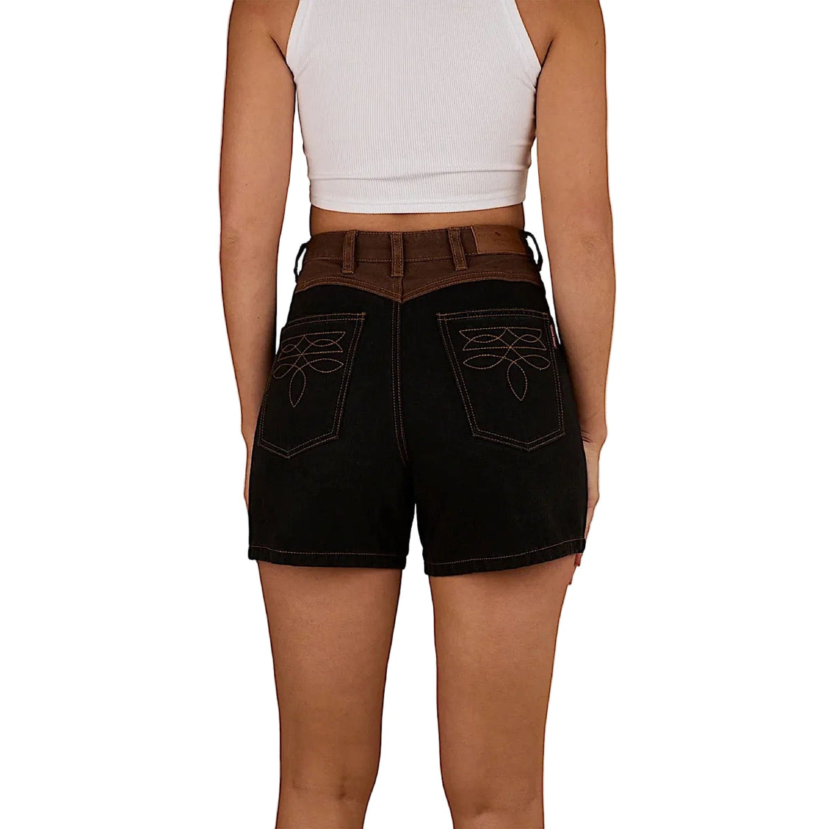 Ringers Western Women’s Brandy Denim Short - Washed Black