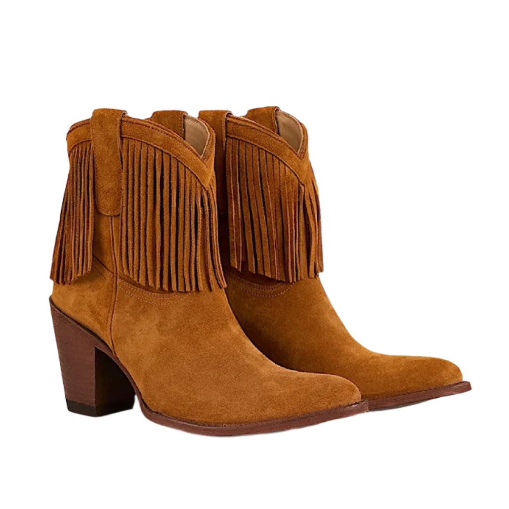Ringers Western Women’s Brittany Boot - Cognac Suede