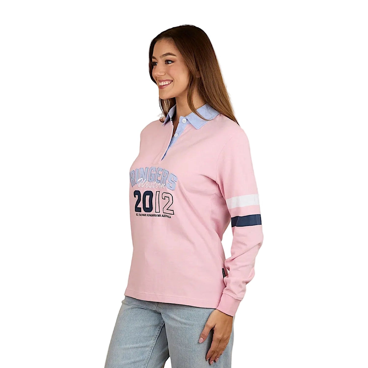 Ringers Western Women’s Campus Rugby Jersey - Pink