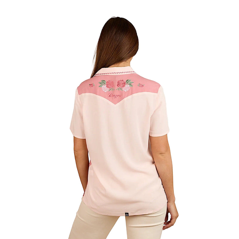 Ringers Western Women’s Country Rose Shirt - Dusty Rose