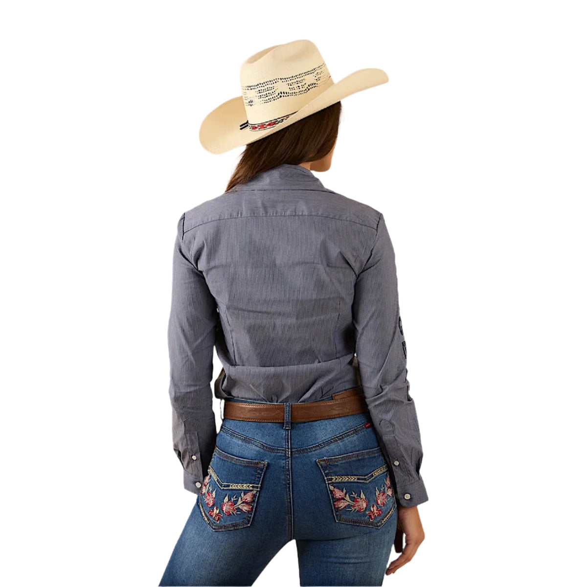 Ringers Western Women’s Faith Dress Shirt - Navy