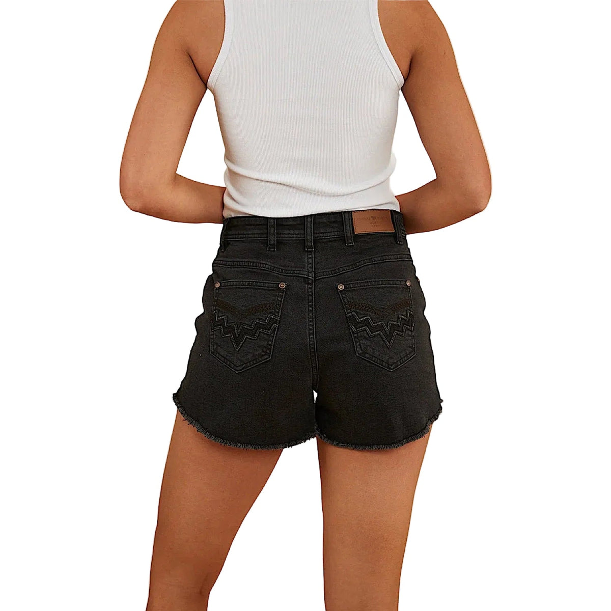 Ringers Western Women’s Gracie Denim Short - Black