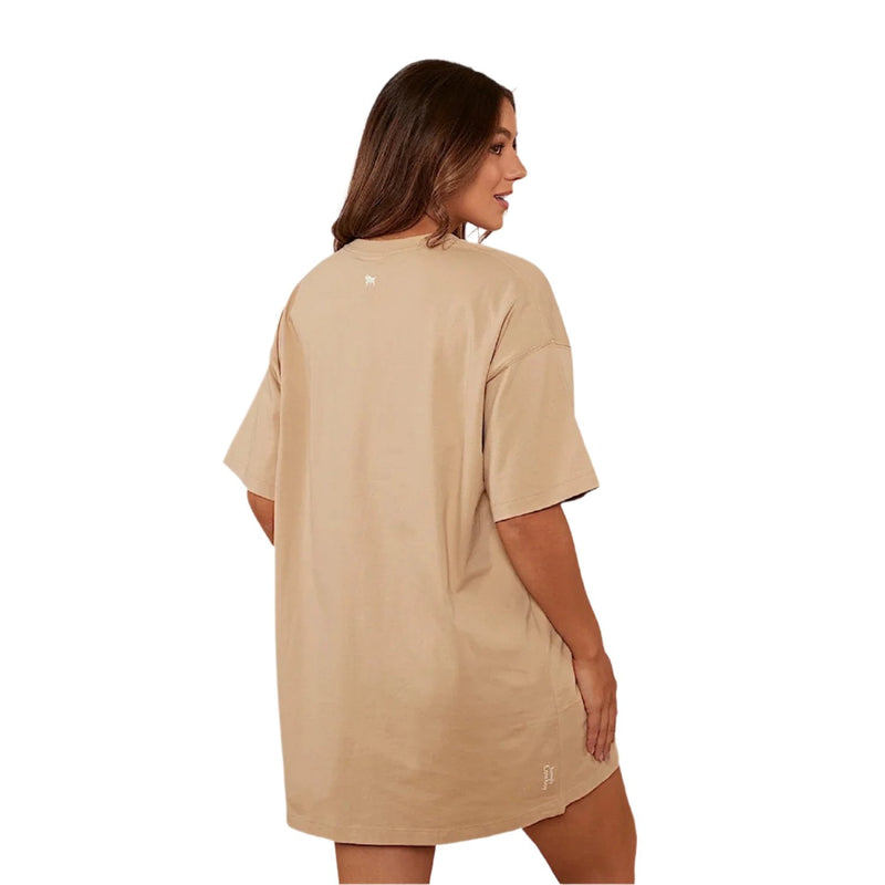 Ringers Western Women’s Journey T-Shirt Dress - Dark Sand