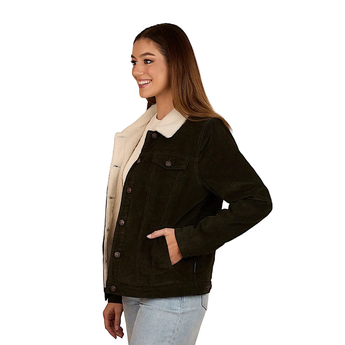 Ringers Western Women’s Killawarra Corduroy Jacket - Olive