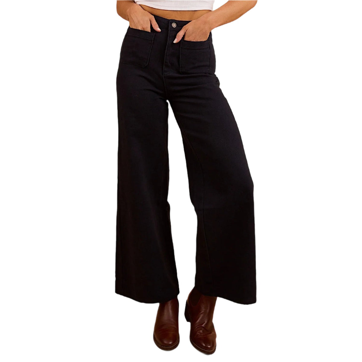 Ringers Western Women’s Milani Wide Leg Pant - Navy