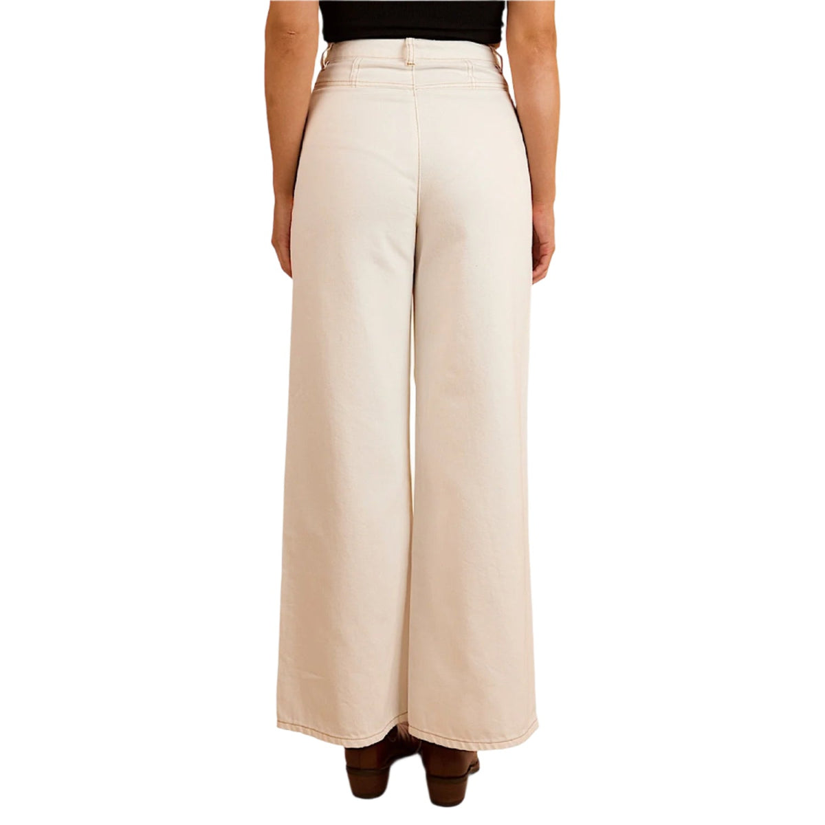 Ringers Western Women’s Milani Wide Leg Pant - Off White