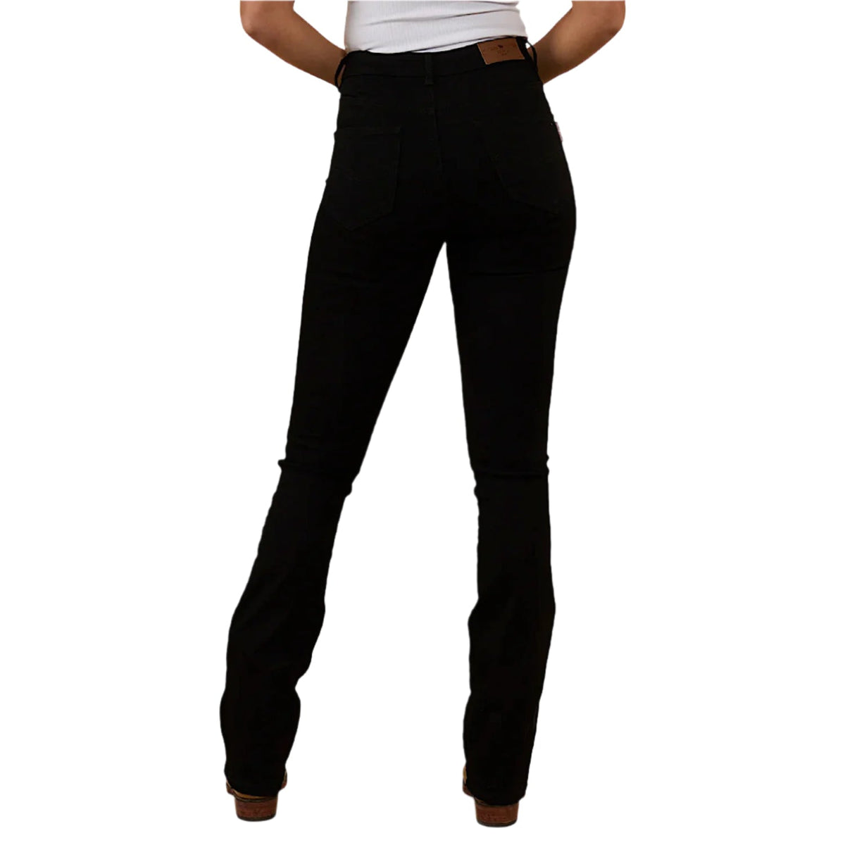 Ringers Western Women’s Penny High Rise Bootleg Jean - Black