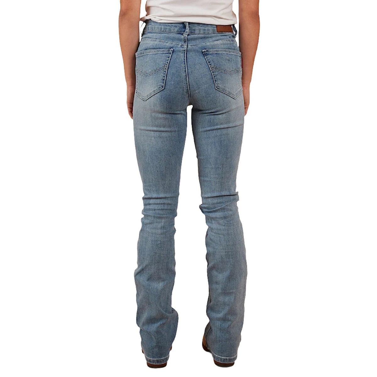 Ringers Western Women’s Penny High Rise Bootleg Jean - Light Blue