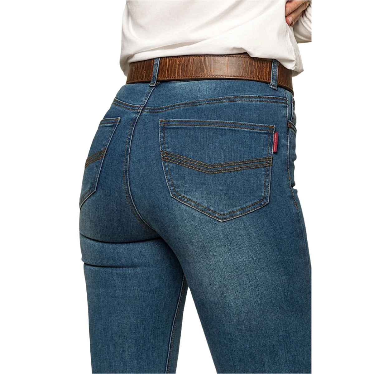 Ringers Western Women’s Penny High Rise Bootleg Jean - Vintage Blue Wash