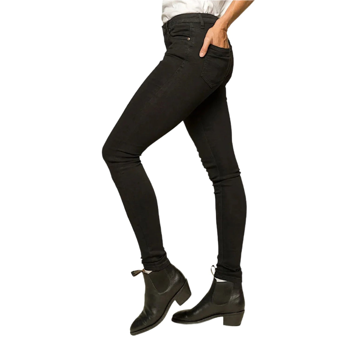Ringers Western Women’s Sophie Mid Rise Skinny Leg Jeans - Black