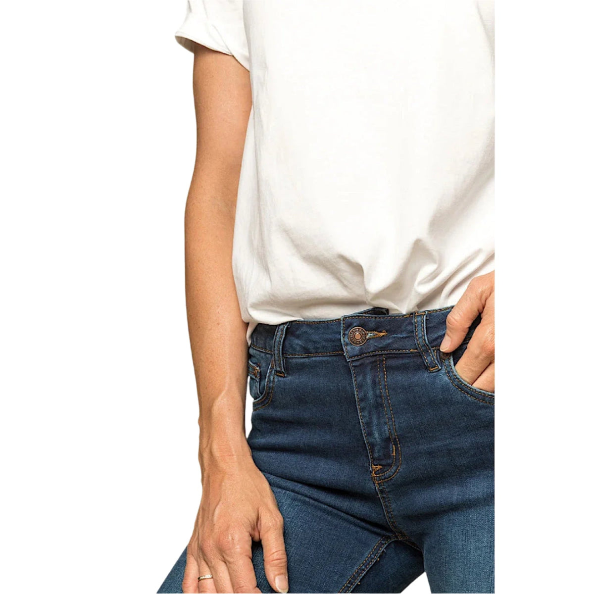 Ringers Western Women’s Sophie Mid Rise Skinny Leg Jeans - Classic Blue