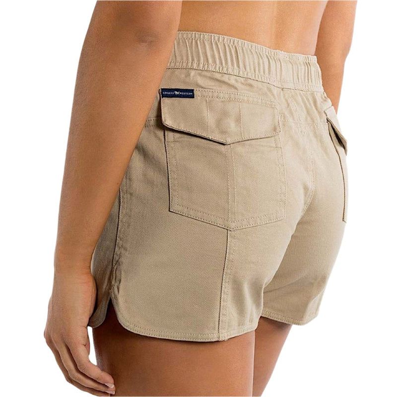 Ringers Western Women’s Tora Heavy Weight Ruggers - Camel/Dark Navy