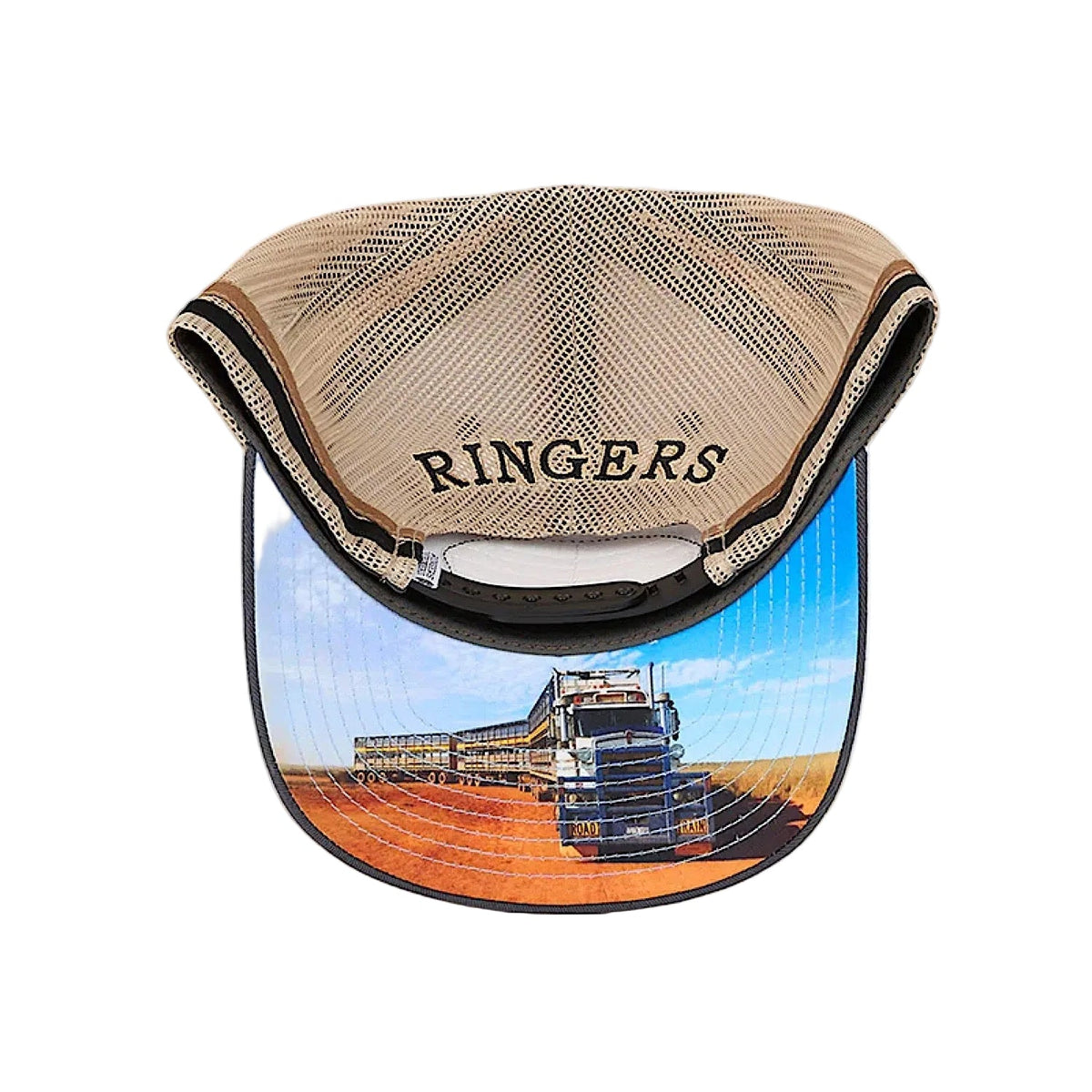 Ringers Western Workhorse Deep Fit Trucker Cap - Clay/Black
