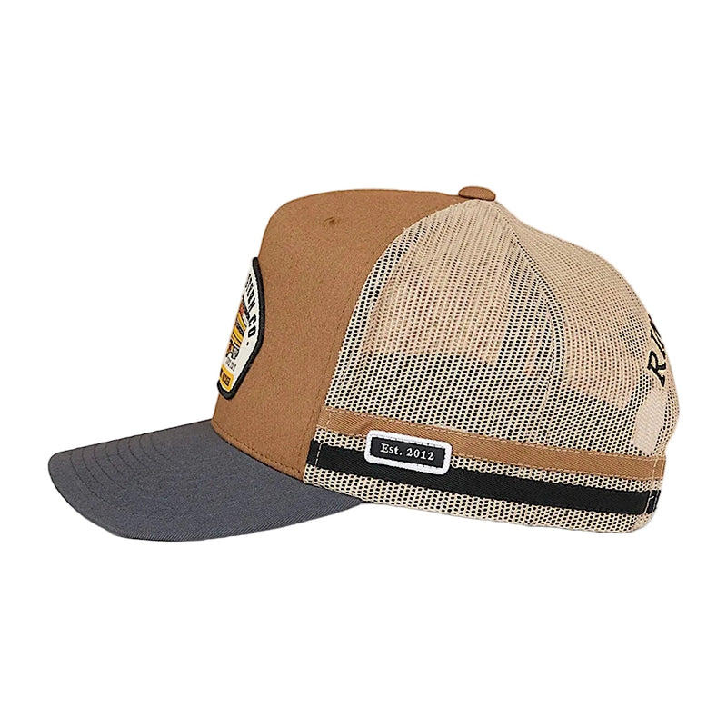 Ringers Western Workhorse Deep Fit Trucker Cap - Clay/Black