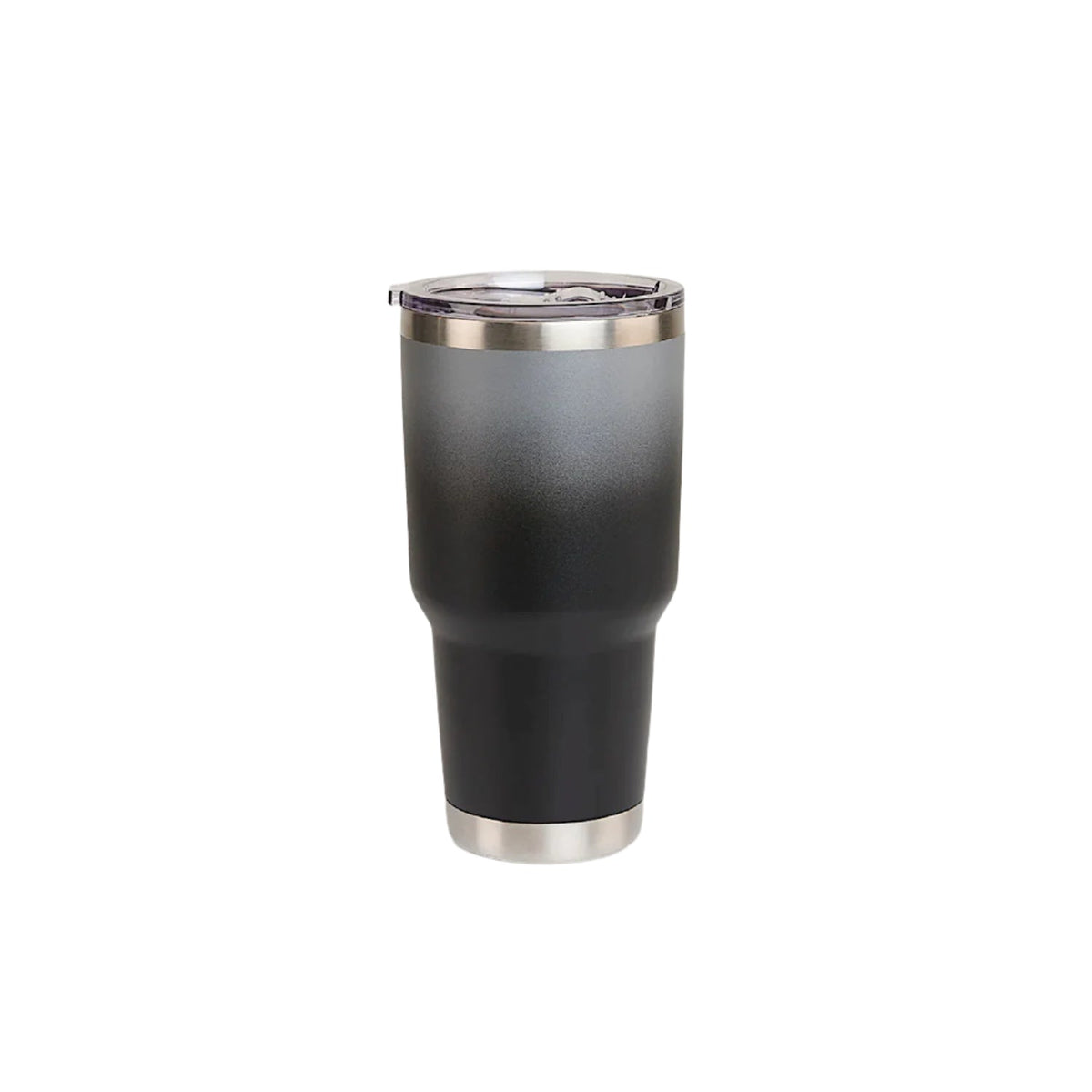 Ringers Western Yarra Powder Coated Insulated Tumbler - Black / Silver