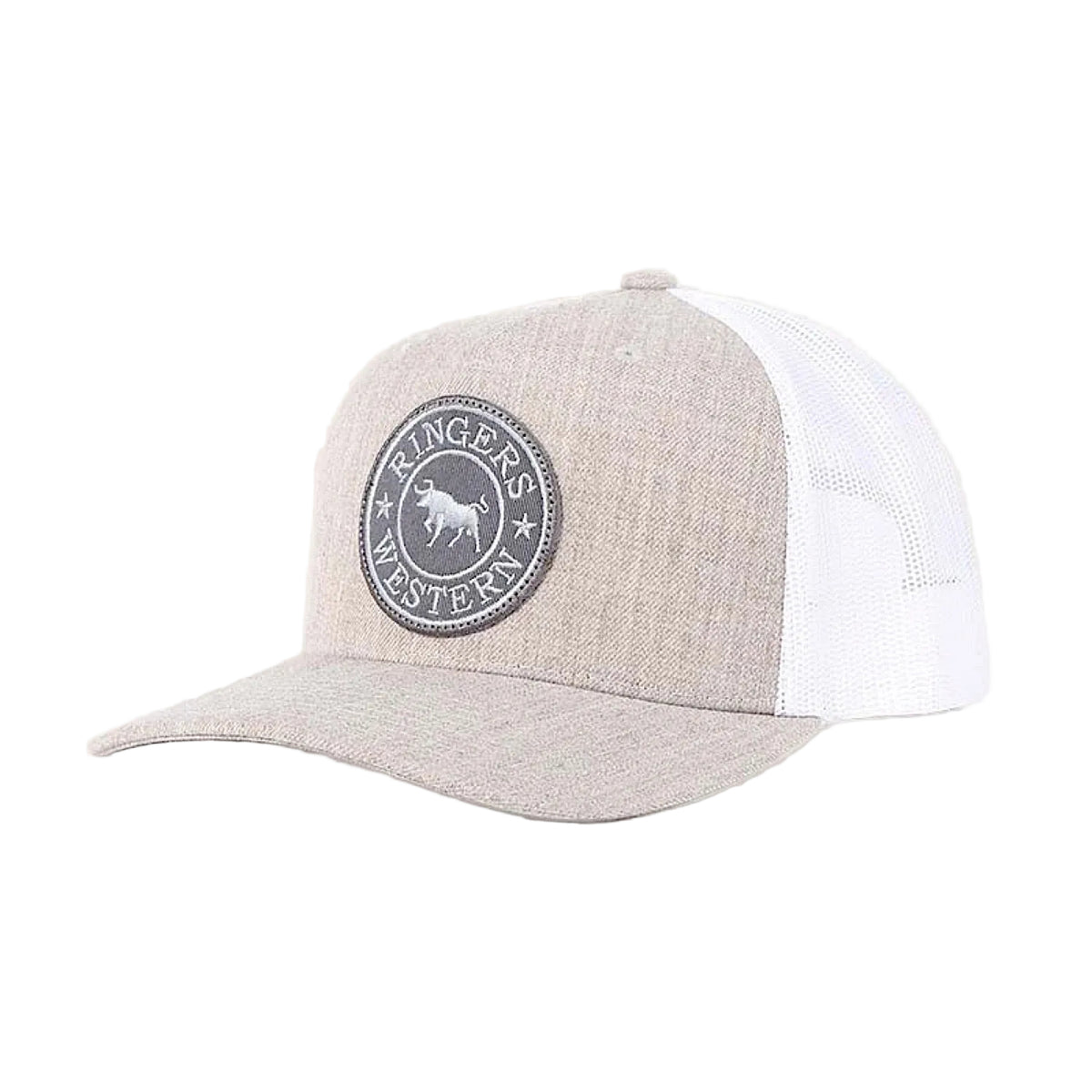 Ringers Western Signature Bull Trucker Cap - Grey Marle