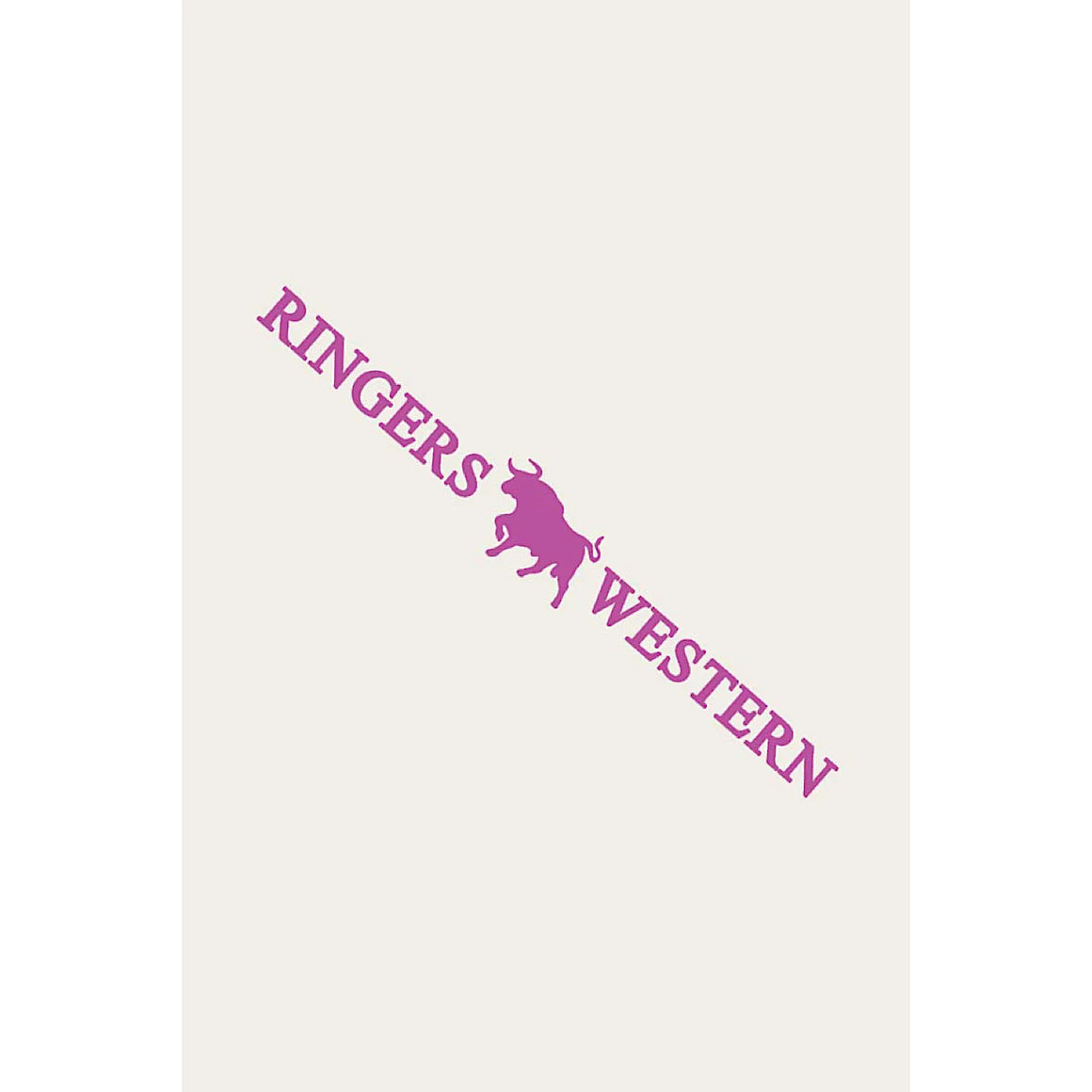 Ringers Large Long Die Cut Sticker - Pink