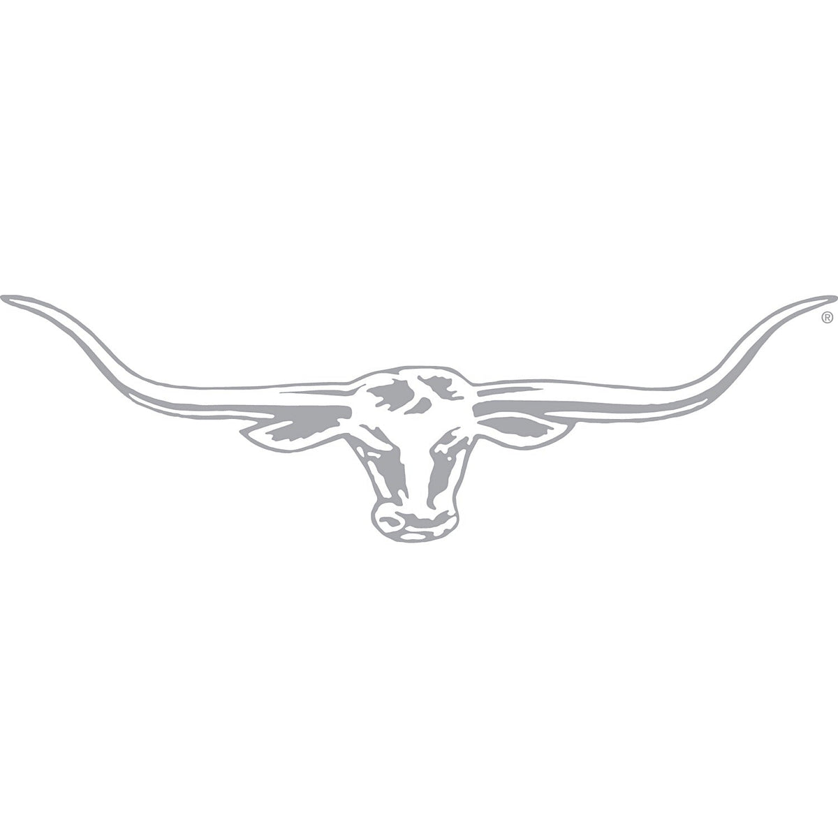 RM Williams Longhorn 70cm Decal Silver