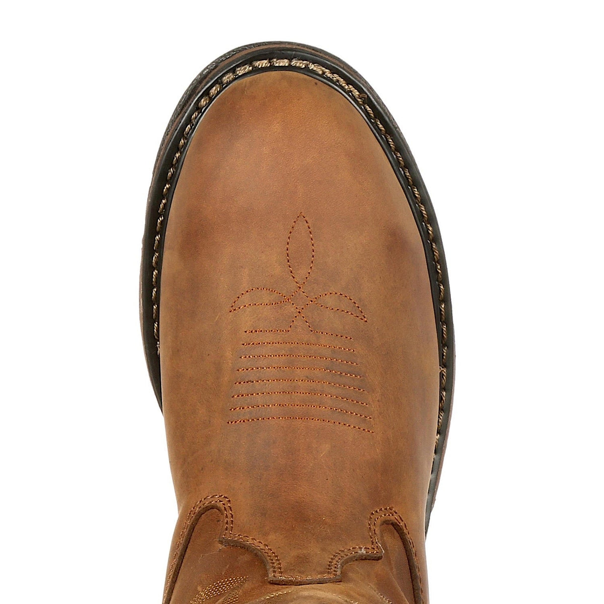 Rocky Original Ride Branson Roper Waterproof Western Boots - Aztec Crazy Horse