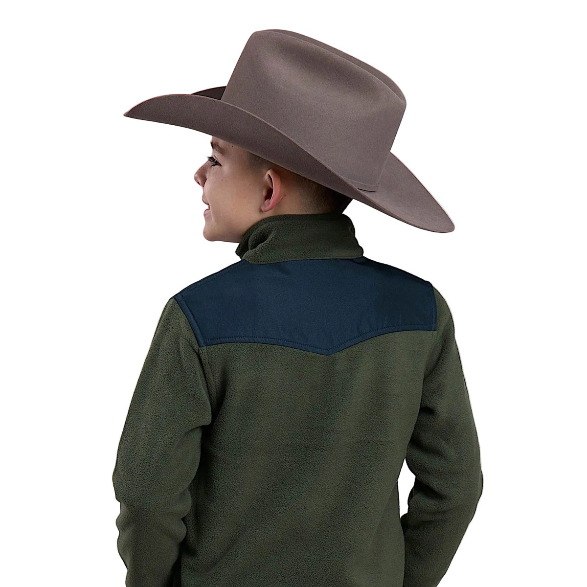 Roper Boy’s Fleece Pullover - Green