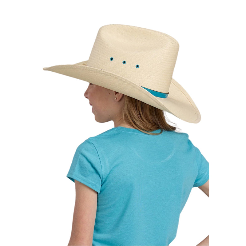 Roper Girl’s Five Star Collection T-Shirt - Solid Blue
