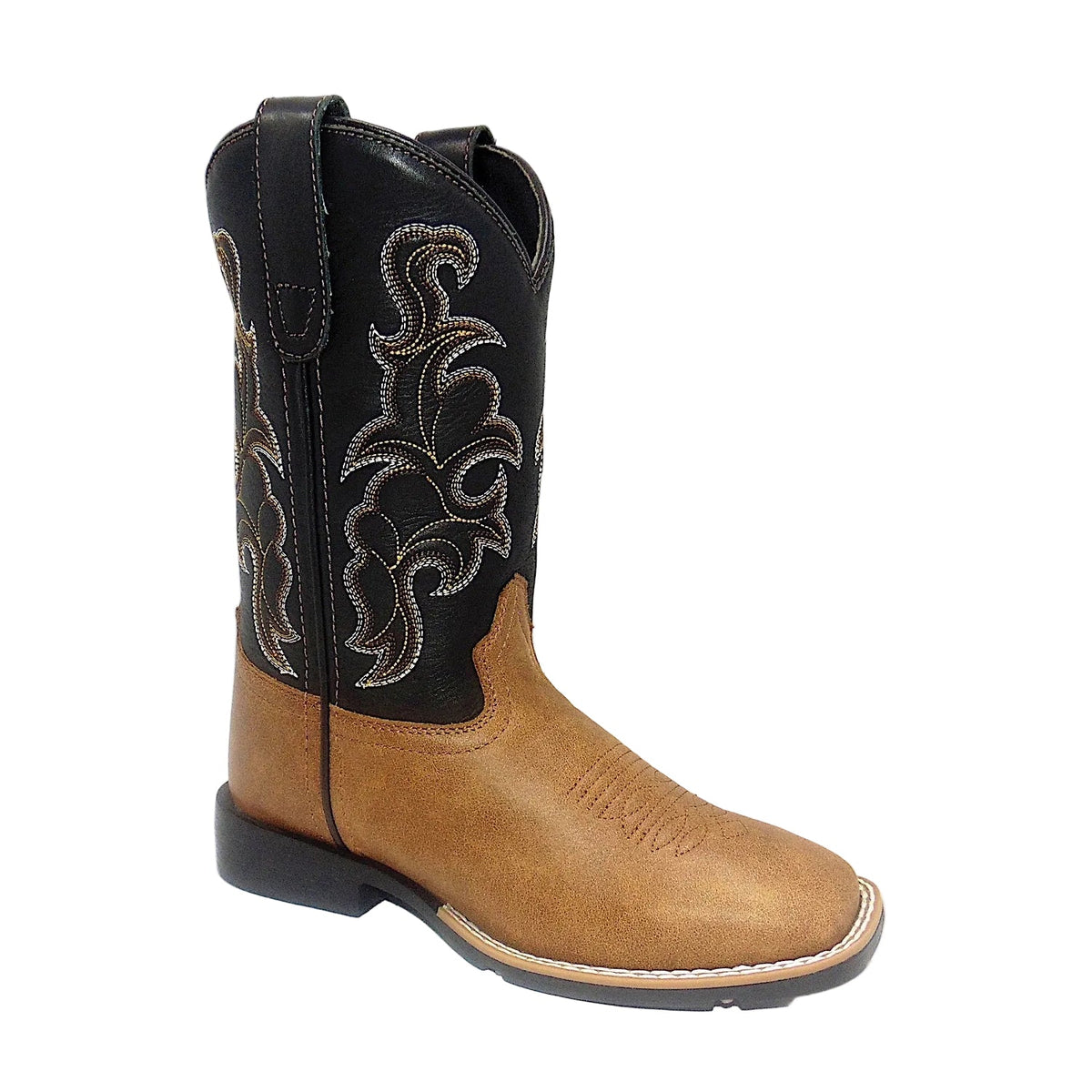 Roper LITTLE KIDS Gabriel - Tan / Black Leather