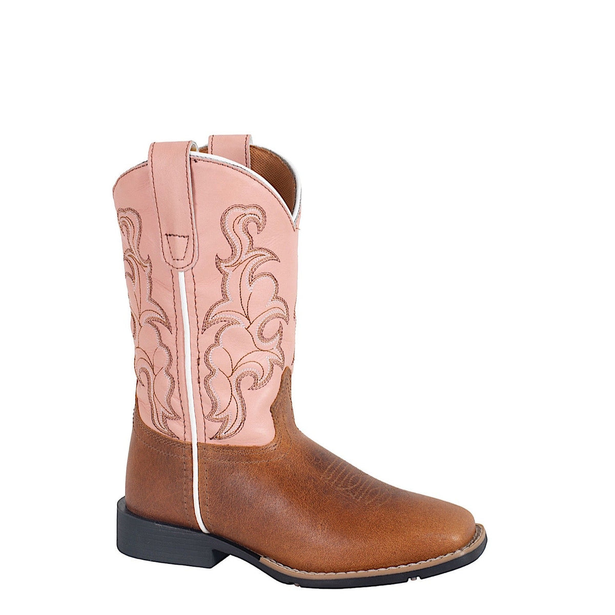 Roper LITTLE KIDS Gabriel - Tan/Pink Leather