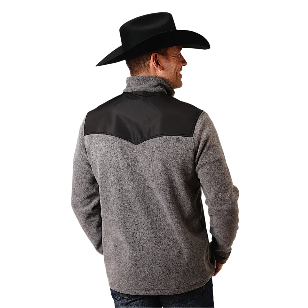 Roper Men’s Fleece Pullover - Grey