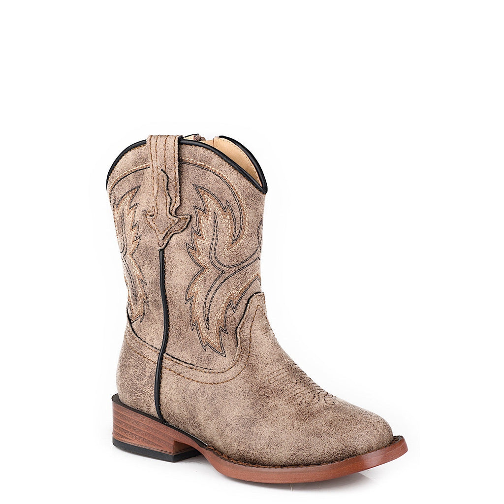 Buy Roper TODDLER Heritage Boot Brown Cognac | The Stable Door