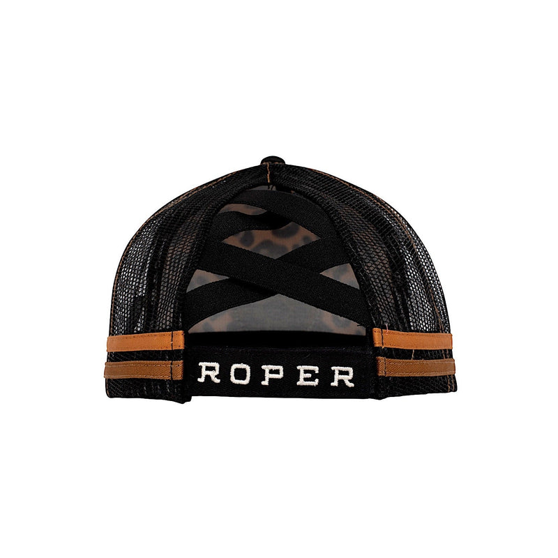 Roper Trucker Cap - Cheetah Print