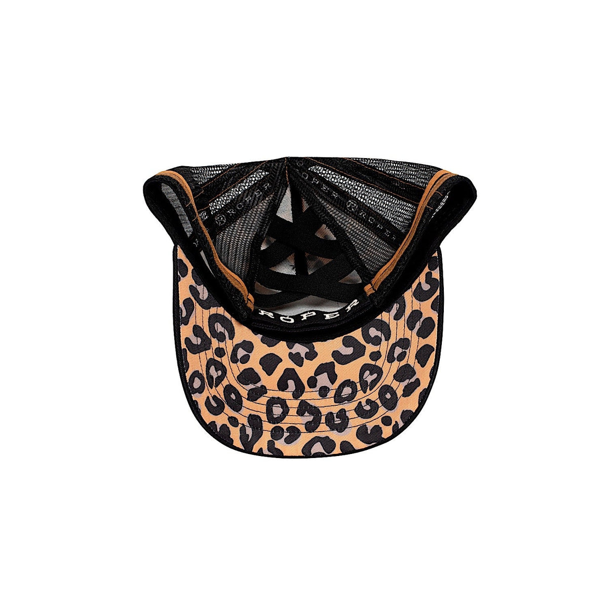 Roper Trucker Cap - Cheetah Print