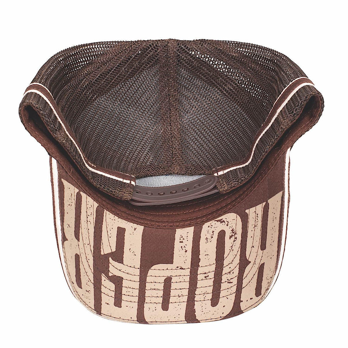 Roper Trucker Cap - Chocolate / Stone