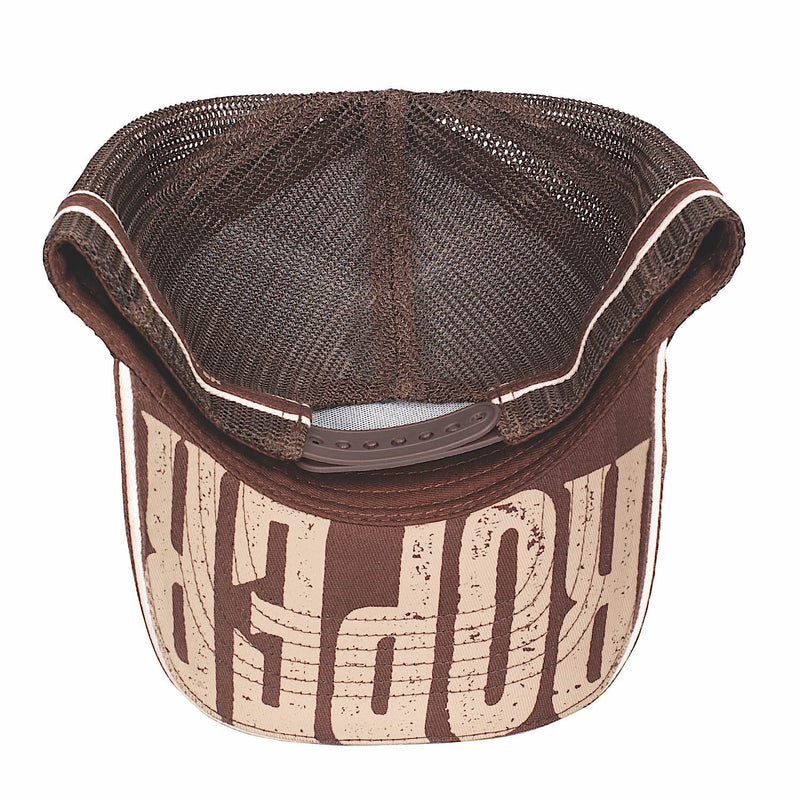 Roper Trucker Cap - Chocolate / Stone