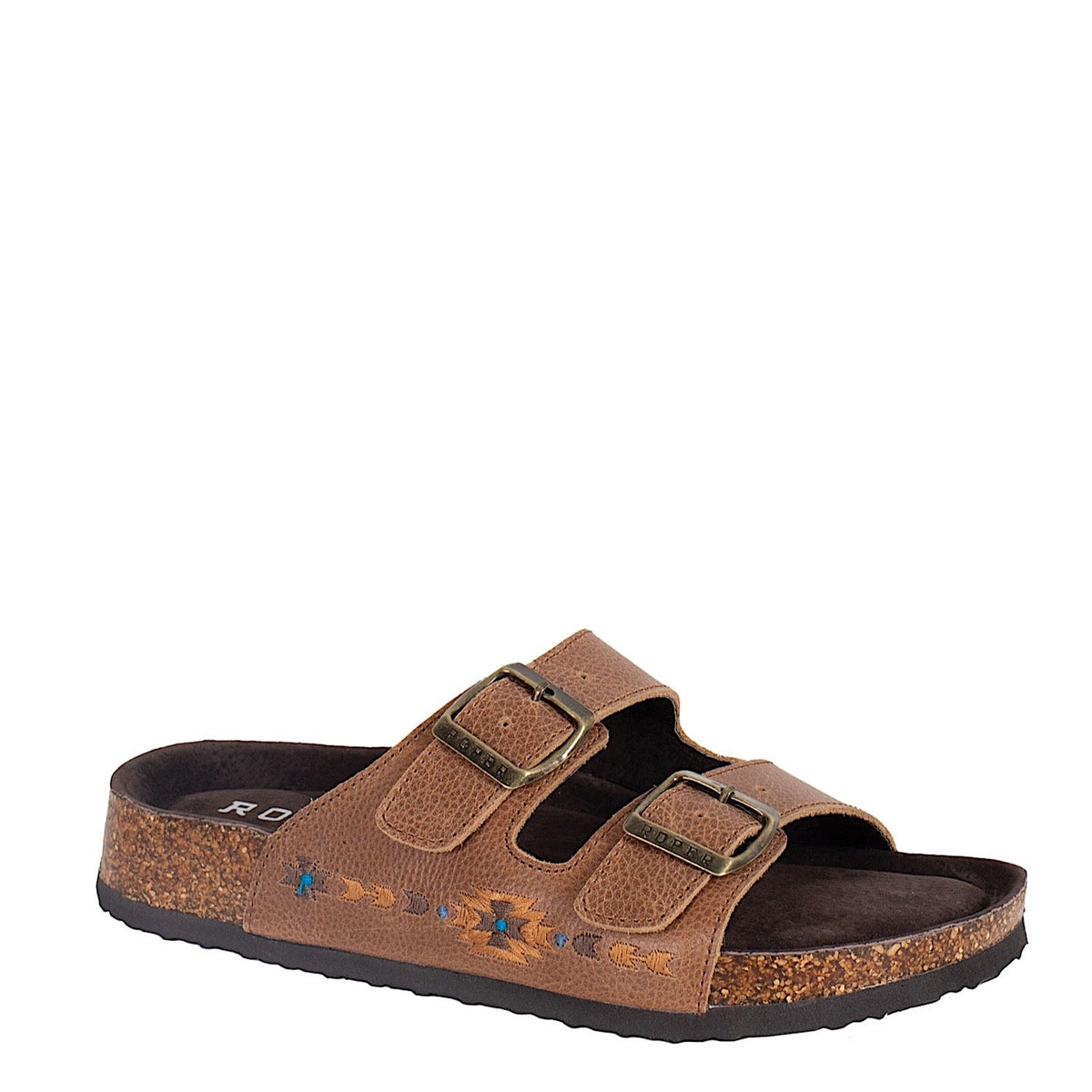 Roper Women’s Delilah Sandal - Tan Leather