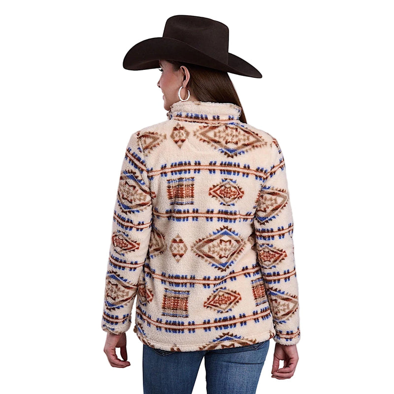 Roper Women’s Fleece Pullover - Brown