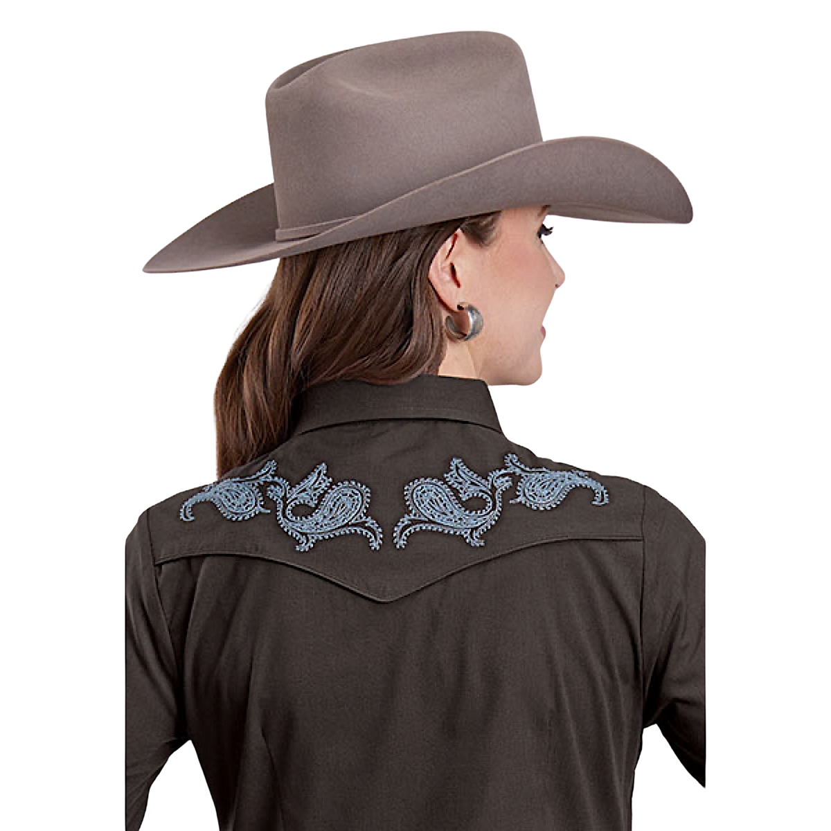 Roper Women’s Karman Special Style Collection Shirt - Brown