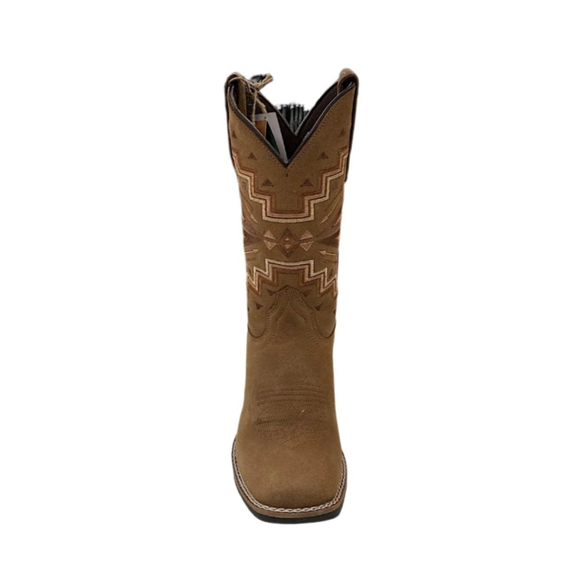 Roper Women’s Monterey Boot - Aztec Tan Burnished Leather