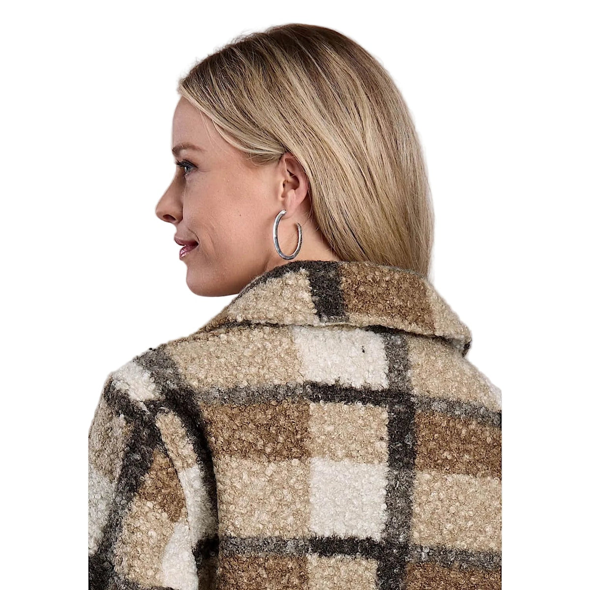 Roper Women’s Oversized Shirt Jacket - Brown