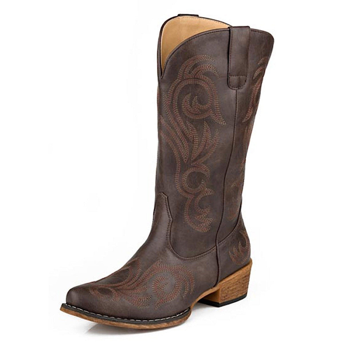 Roper Women’s Riley Western Boot - Brown