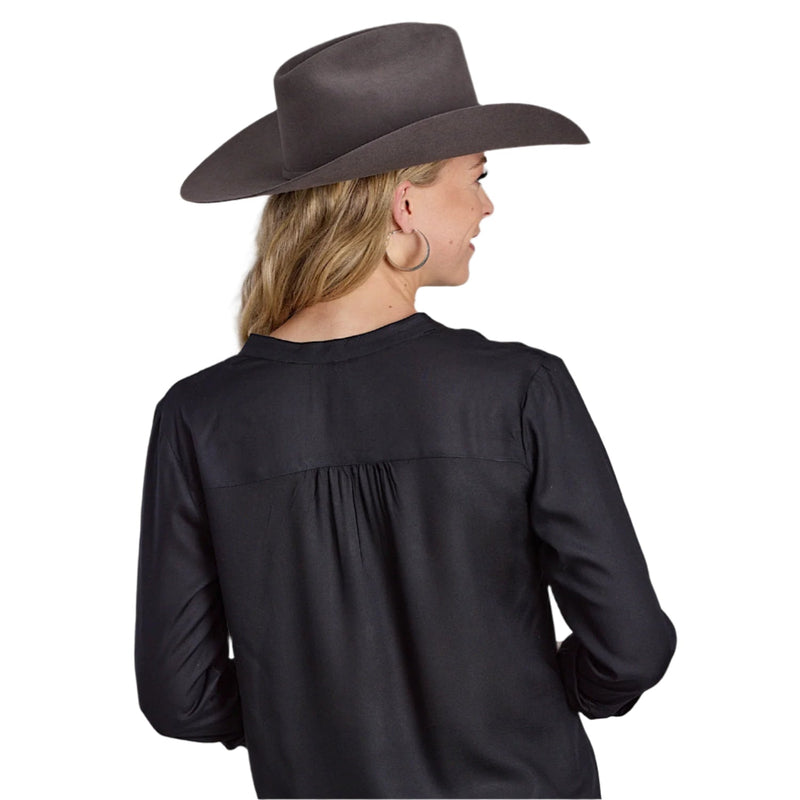 Roper Women’s Studio West Collection Blouse - Print Black