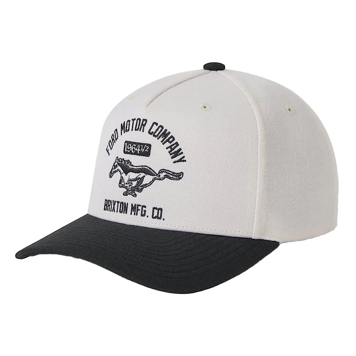 Brixton Ford Mustang Snapback - Wimbledon White/Burnt Rubber