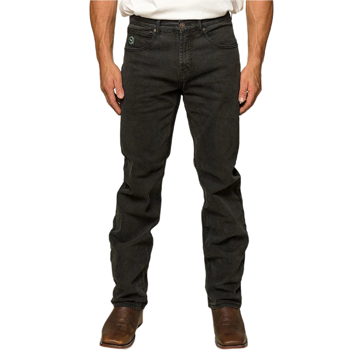 Ringers Western Men’s Muster Slim Straight Fit Jean - Black