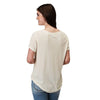 Roper Womens Five Star Collection S/S Tee Solid White