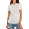 Ringers Western Signature Bull Women's Loose T-Shirt - White/Candy
