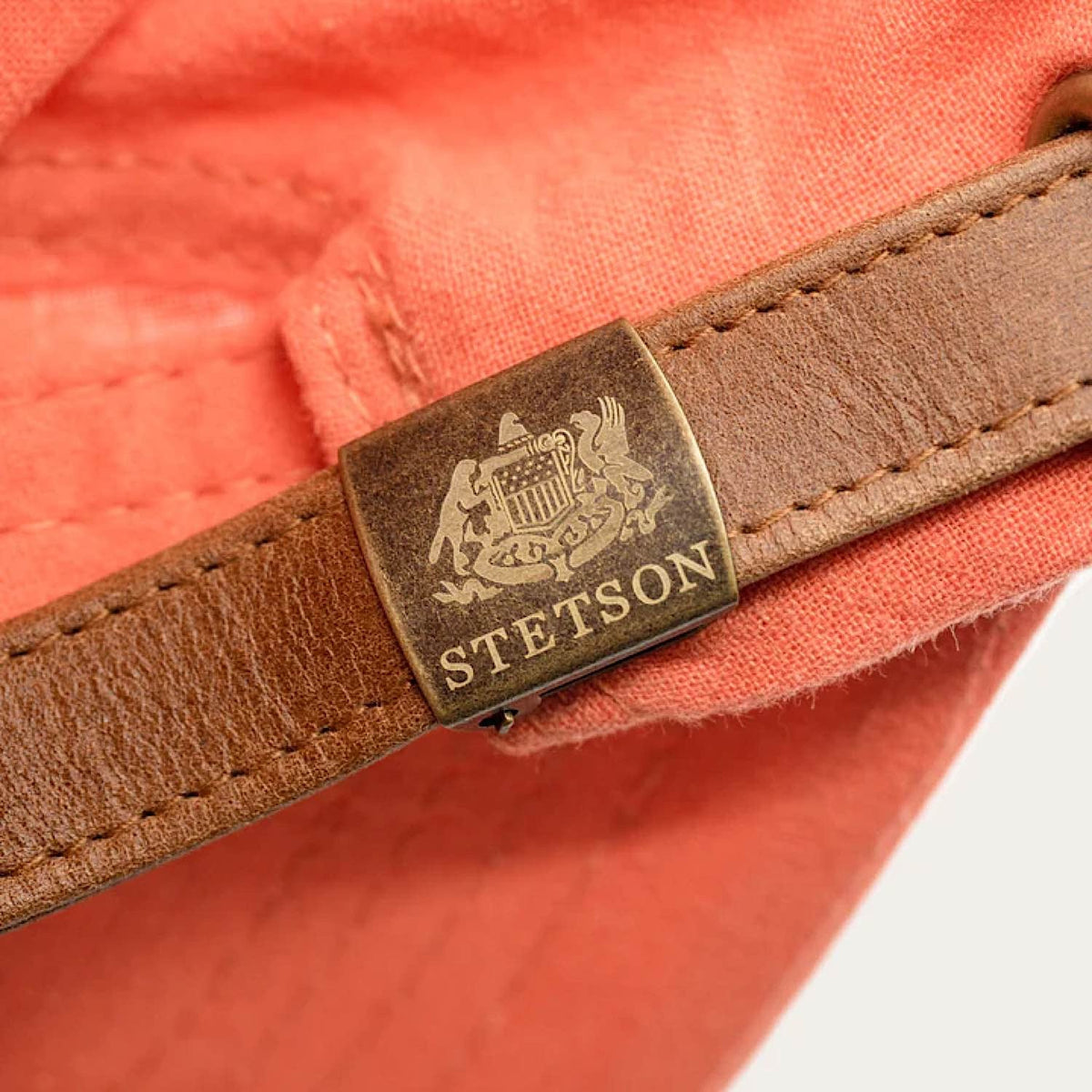 Stetson Linen Ball Cap - Orange