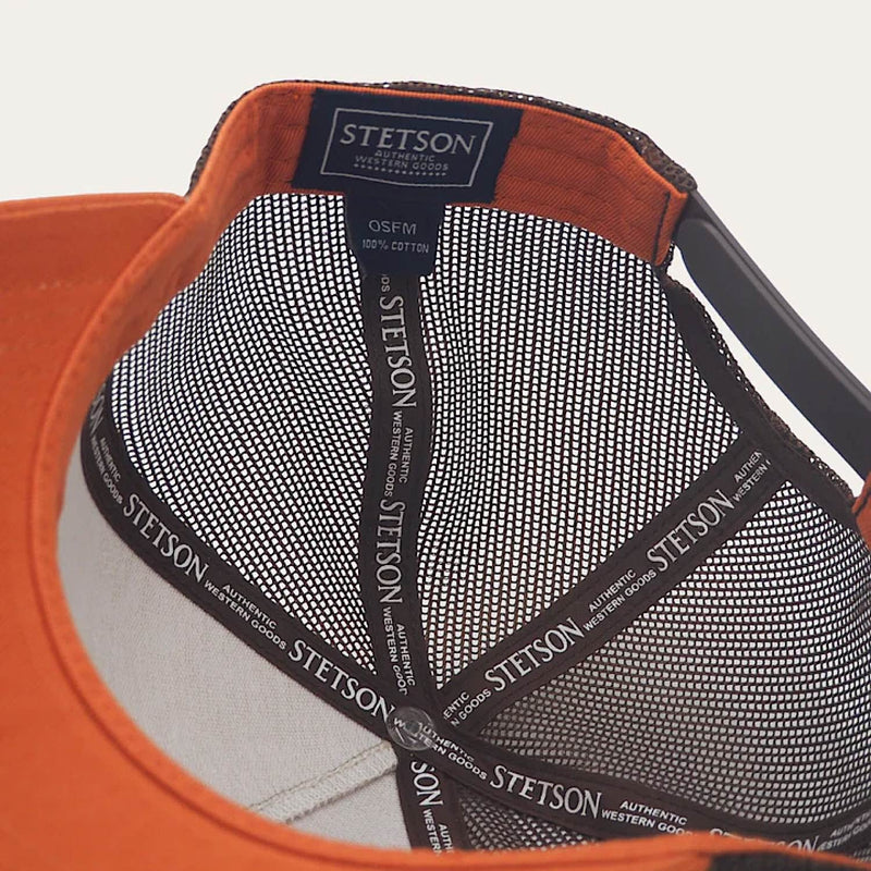 Stetson Longhorns Trucker Cap - Orange