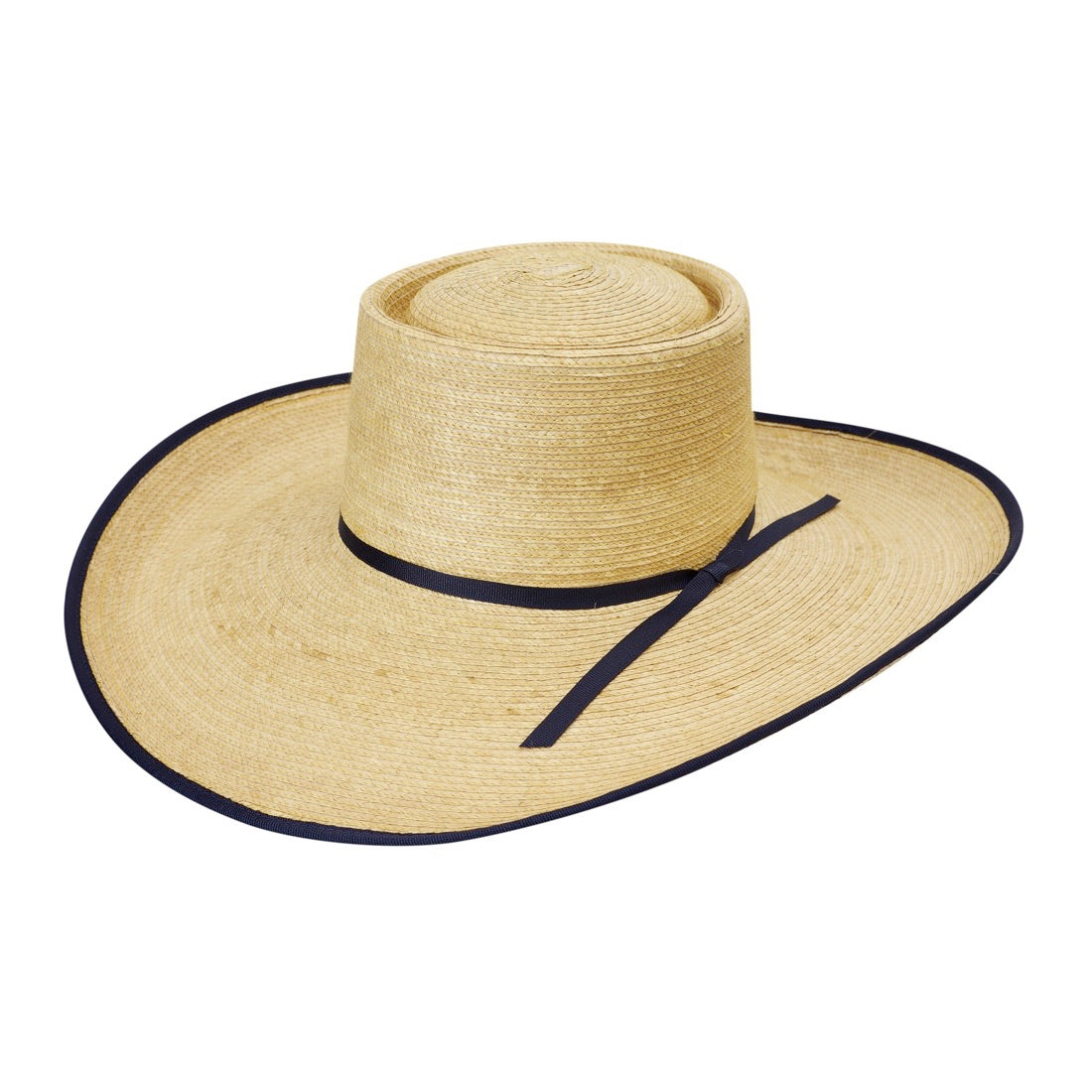 Sunbody Reata Oak 5 Inch Brim Navy Edge Bound
